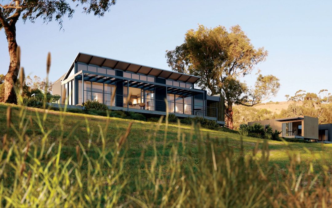 House on land with sloping block